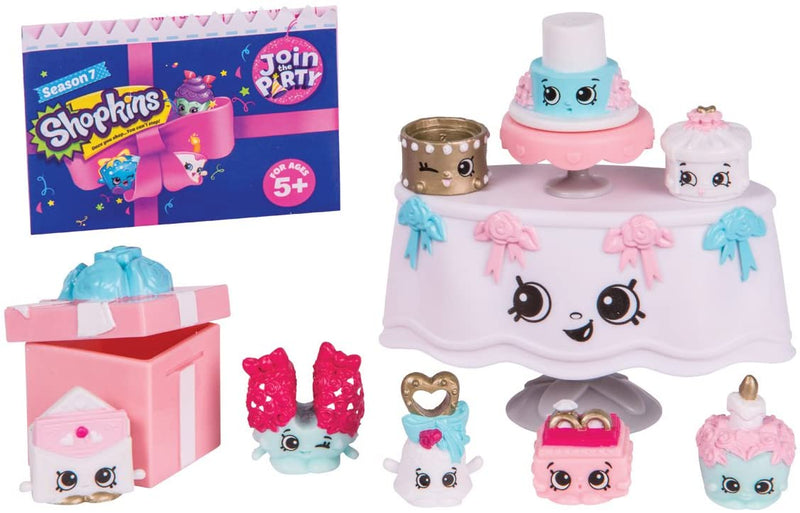 Shopkins Join the Party Season 7 PRINCESS PARTY Collection with 8 Excl. Shopkins
