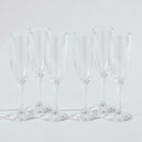 Champagne Flutes, 6 pieces, 175 ML glasses