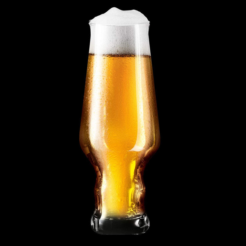 Krosno Tall Bar Lager IPA Craft Beer Glass | Set of 6 | 400 ML | Splendour Collection