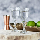 Krosno Vodka Glasses | Krista Collection | 50 ML | Set of 6