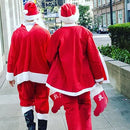 Santa’s Stocking Flask Novelty Party Flask, 2.25 liter. Use for Secret Santa or White Elephant Exchange Holiday Presents. A Favorite at SantaCon