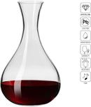 Krosno Red Wine Decanter Carafe Glass | 1.6L | Harmony Collection