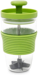 Relaxdays Universal Mixer Twirl Manual Sauce, Dressing, Juice Shaker 300 ml