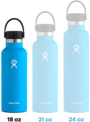 Hydro Flask Standard Mouth 18oz, Pineapple Yellow