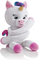Wow Wee Fingerling Hugs Interactive Unicorn Plush, White