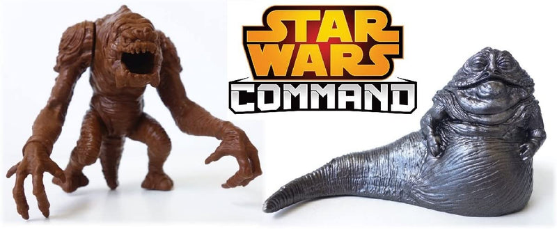 Star Wars Command Epic Assault Figures & Vehicles Playset: Rancor Revenge with Jabba the Hutt