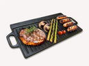 Homiu Cast Iron Griddle Pan – Reversible Grill & Flat Plate