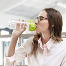 BRITA Fill and Go Vital Water Filter Bottle BPA Free, Lime, 600 ml with Pack of 4 MicroDiscs,