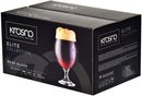 Krosno Dark Ale Stout Beer Glasses | Set of 6 | 500 ML | Elite Collection