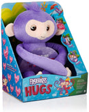 Fingerlings HUGS - Kiki(Purple) - Advanced Interactive Plush Baby Monkey Pet - by WowWee