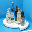 Youcopia Crazy Susan Turntable with Slide Out Shelves, White 16in