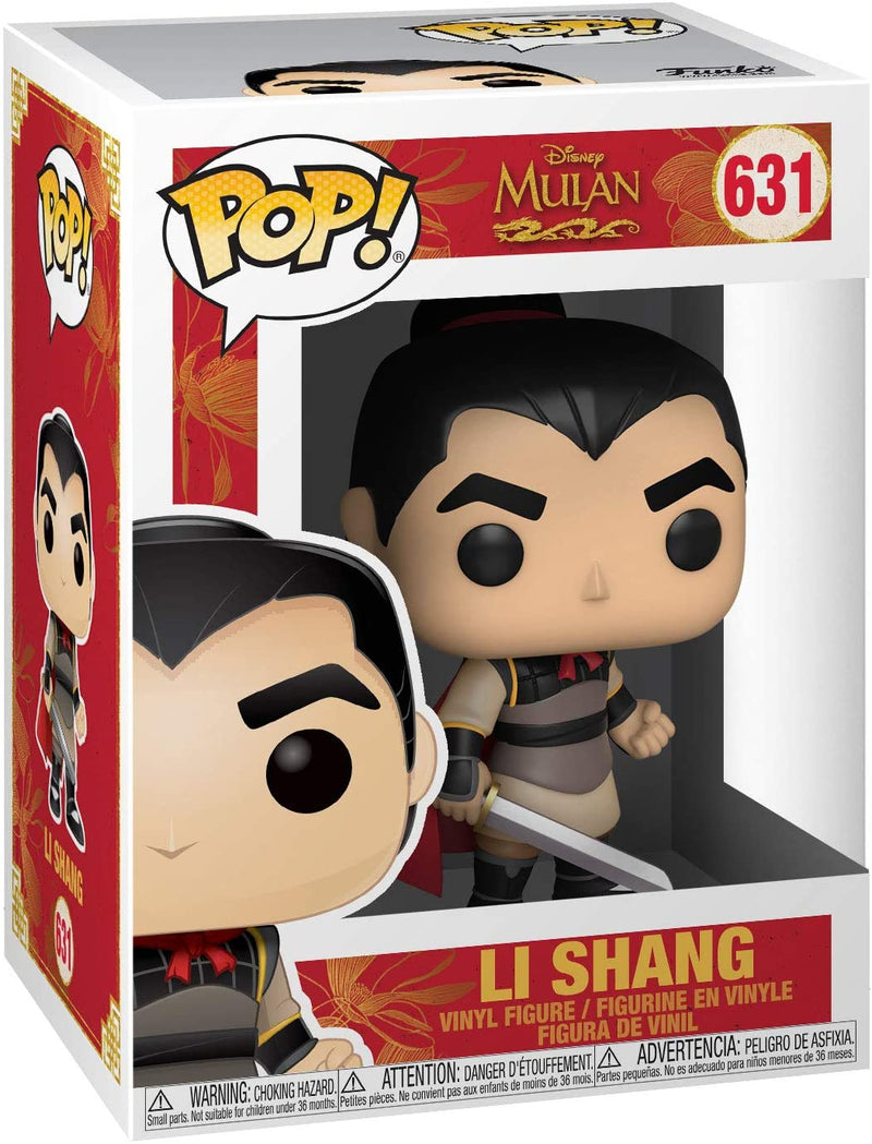 POP Disney: Mulan - Li Shang Collectible Toy, Multicolour