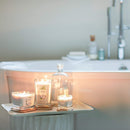 Yankee Candle Elevation Collection with Platform Lid 3-Wick Square Scented Candle, Wax, Shore Breeze, Medium