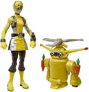 Power Rangers Beast Morphers Yellow Ranger and Morphin Jax Beast Bot