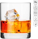 Krosno Whiskey Tumbler Glasses | Set of 6 | 300 ML | Blended Collection