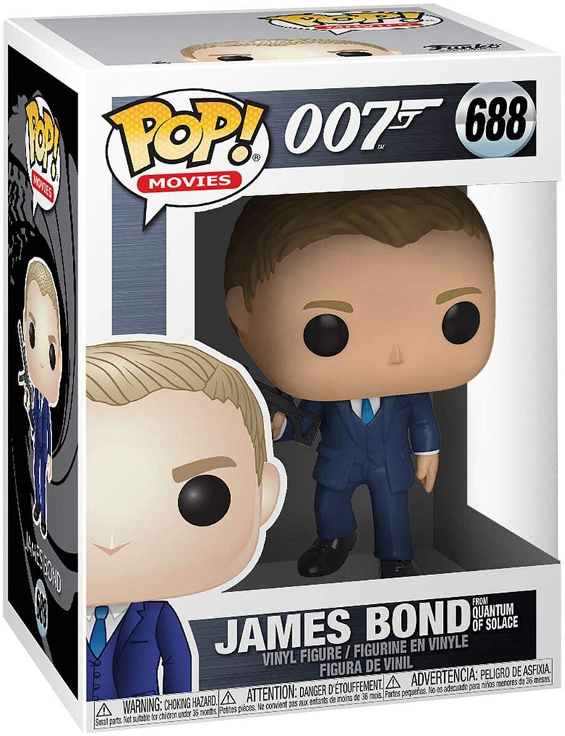 POP. Movies: James Bond-Daniel Craig(Quantum of Solace) Collectible Figure, Multicolour