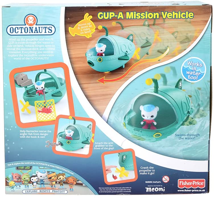 Octonauts Gup-A and Barnacles Mission Vehicle