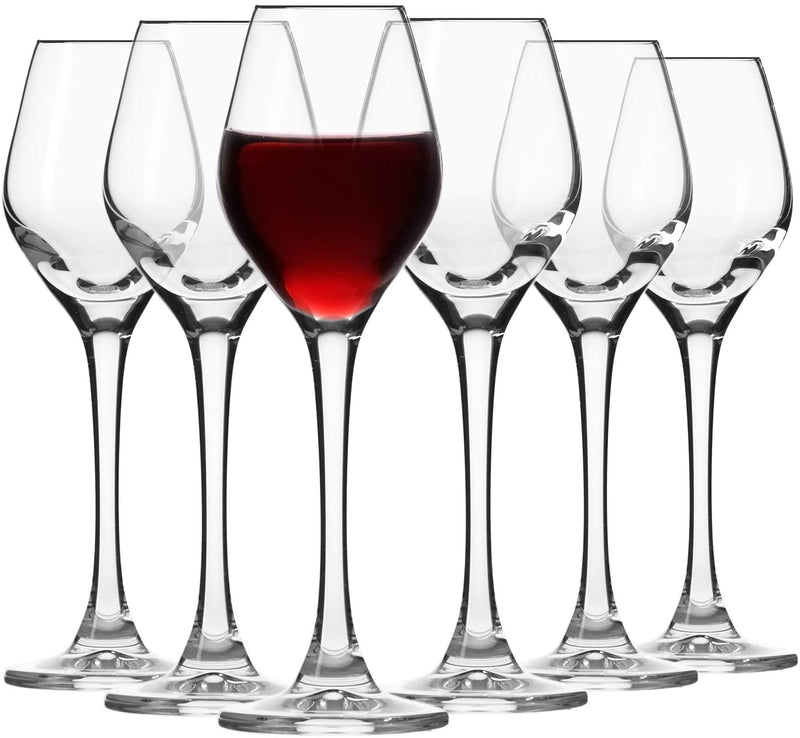 Krosno Splendour Collection | liqueur or vodka glasses | 60ml | Set of 6