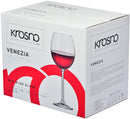 Krosno Red Wine Glasses | Set of 6 | 350 ML