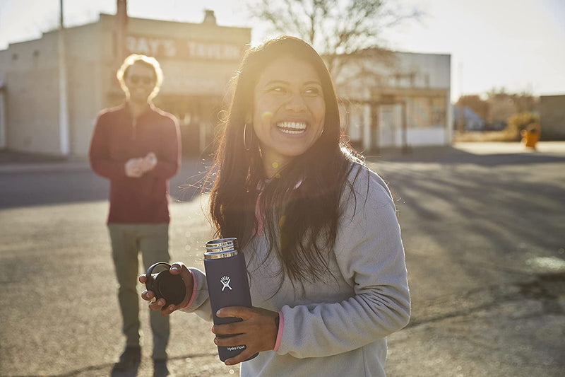 Hydro Flask Wide Mouth 20oz, Rain Blue