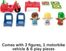 Fisher-Price HBR79 Little People We Deliver Pizza Place, Multicolor