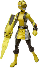 Power Rangers Beast Morphers Yellow Ranger and Morphin Jax Beast Bot