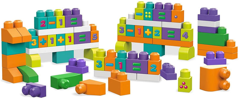 Mega Bloks Stack & Learn Math Building Set