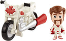 Disney Pixar Toy Story 4 Duke Caboom Mini Figure with Stunt Bike Vehicle, Compact for Home and On-the-Go Play