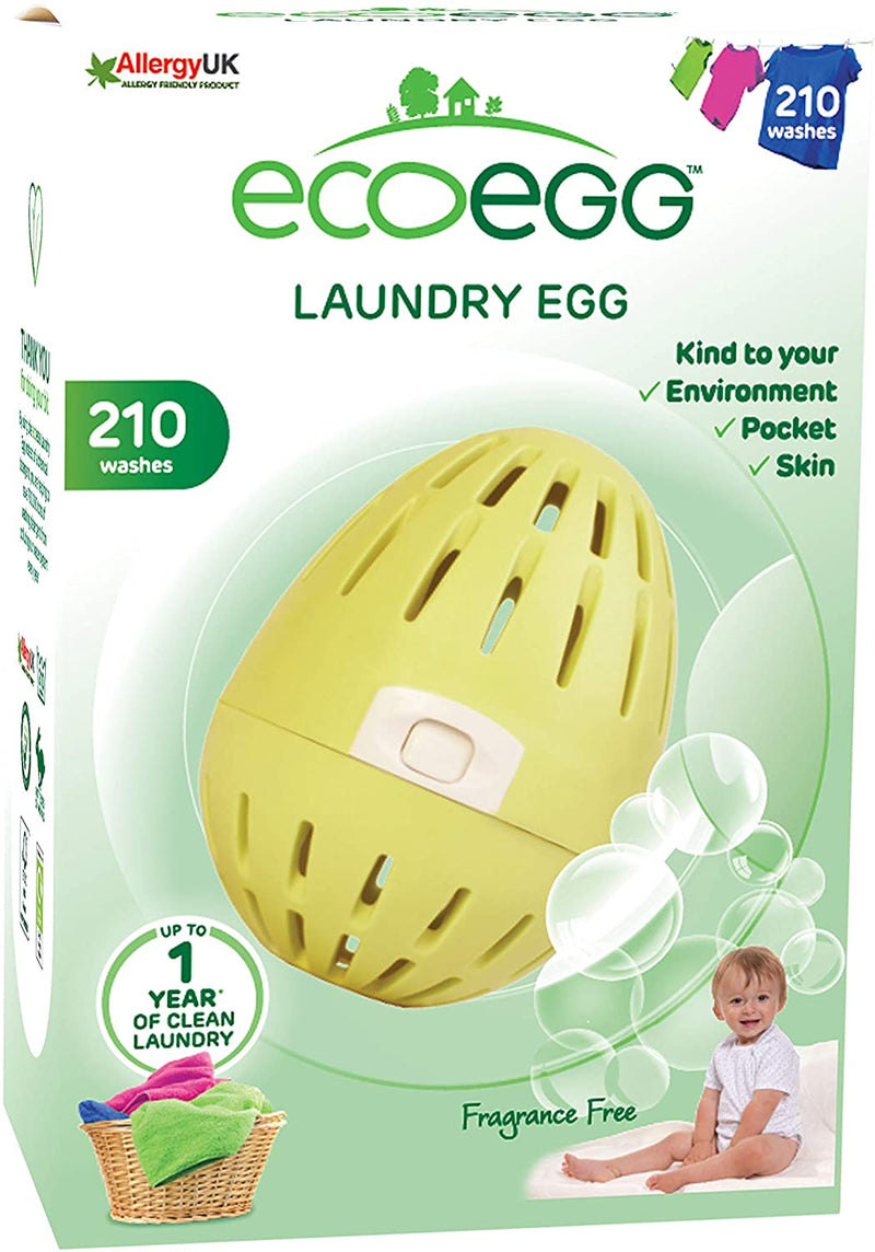 Ecoegg Laundry Eggs (210 Washes) - Fragrance Free