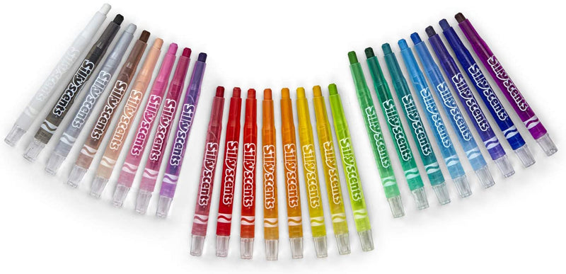 CRAYOLA Silly Scents Twistables Mini Crayons, Multicoloured