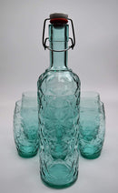 Bormioli Rocco Orient Glass Bottle, 1 L, Green