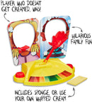 Hasbro Pie Face Showdown Family Fun Game player who doesn't get "pie-faced" Wins.