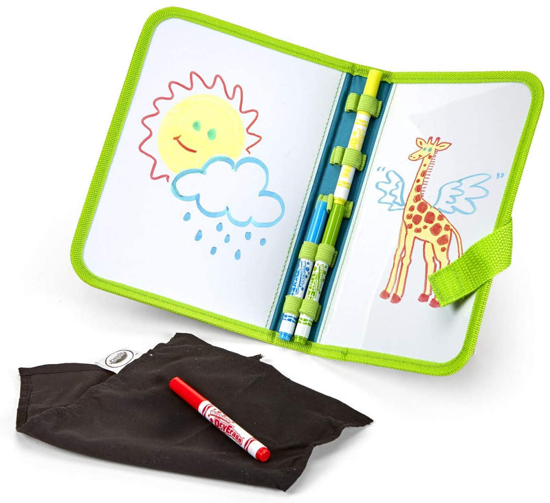 Crayola Washable Dry Erase Travel Pack, Whiteboard for Kids