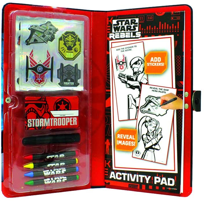 STAR WARS - Storm Trooper Sticker Activity Fun Portfolio Play Set