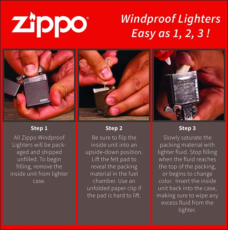 Zippo Lighter Atomic Age Windproof Limited Edition
