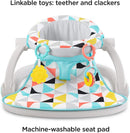 Fisher-Price Sit-Me-Up Floor Seat, Windmill, Portable Infant Chair