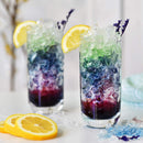 Krosno Long Tall Water Juice Drinking Glasses | Set of 6 | 360 ML | Glamour Collection