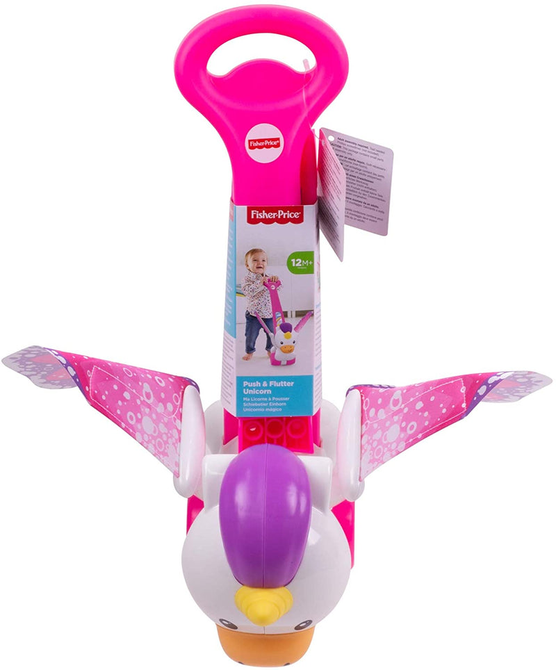 Fisher-Price  Push & Flutter Unicorn