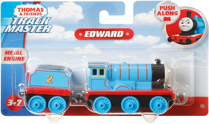 Thomas & Friends Edward , Thomas the Tank Engine & Friends Trackmaster GDJ57 Large Push Along Diecast Train Engine