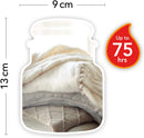 Yankee Candle Scented Candle | Warm Cashmere Medium Jar Candle| Burn Time: Up to 75 Hours