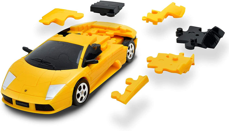 Puzzle 3D Lamborghini Murciélago Solid Yellow
