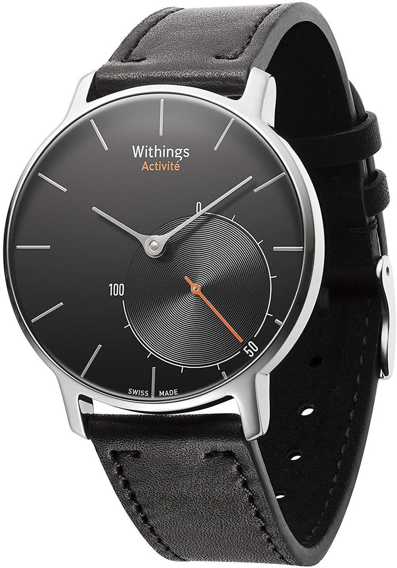 Withings Activité Sapphire - Activity and Sleep Tracking Watch Black Swiss