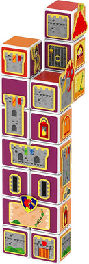 GEOMAG 144" Magicube Castles and Homes Building Set