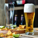 Krosno Tall Beer Pint Glasses | Set of 6 | 500 ML | Chill Collection