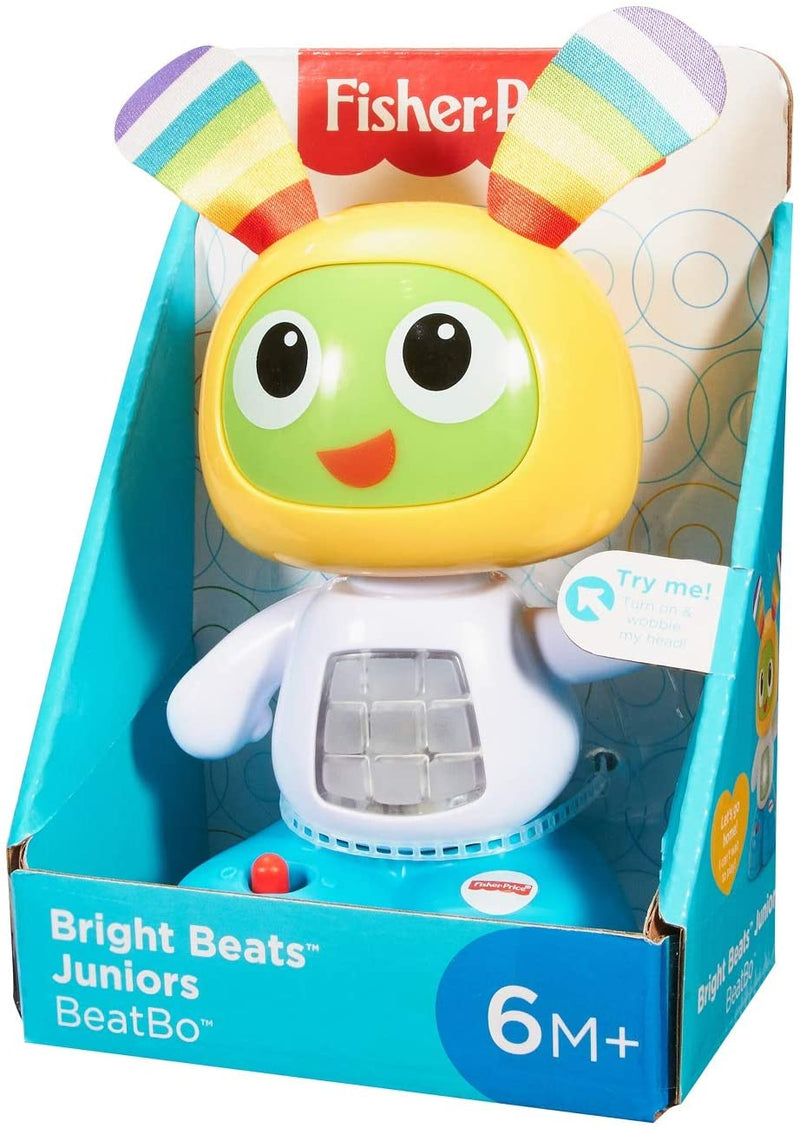 Fisher-Price Juniors Beatbox, Baby Dance and Move Robot, Electronic Toy with Music and Lights