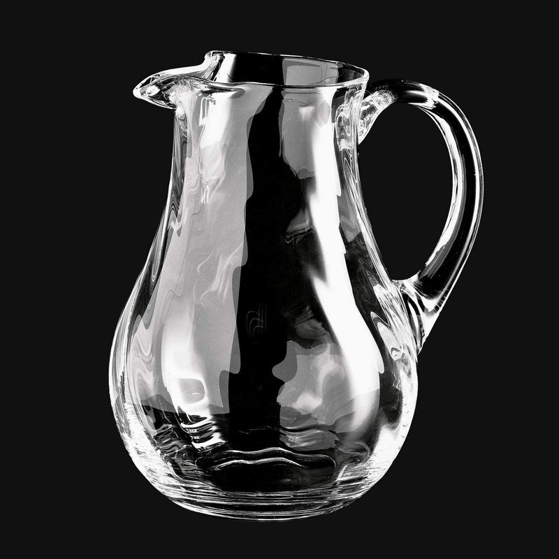 Krosno Large Glass Water Juice Pitcher Jug | 1.6L | Romance Collection | Table Crystal Glass