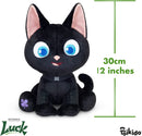 Luck Talking Plush Bob The Black Cat Kids Stuffed Toy 25+ Phrases