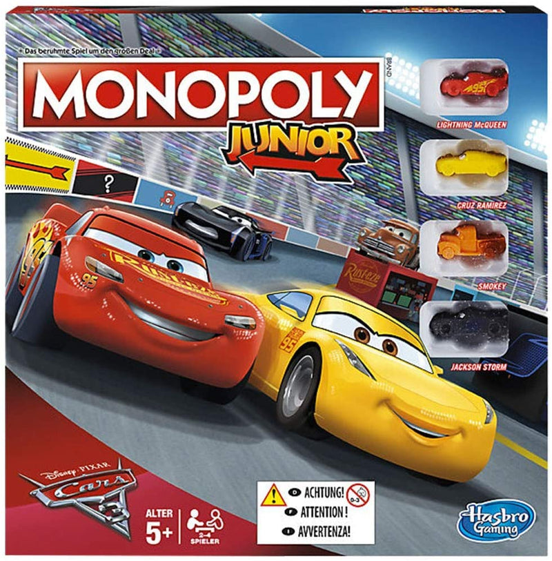 Monopoly Junior Cars 3, French