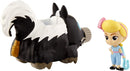 Disney Pixar Toy Story 4 Bo Peep Mini Figure and Skunkmobile Vehicle, Compact for Home and On-the-Go Play
