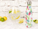 Homiu Water Bottle Print Design Insulated Double Walled Hot or Cold Stainless Steel Vacuum Flask Reusable (Floral 500ml)